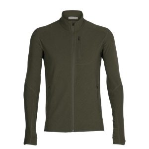 Icebreaker Herre Descender LS Zip