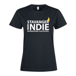 Stavanger INDIE female t-shirt black